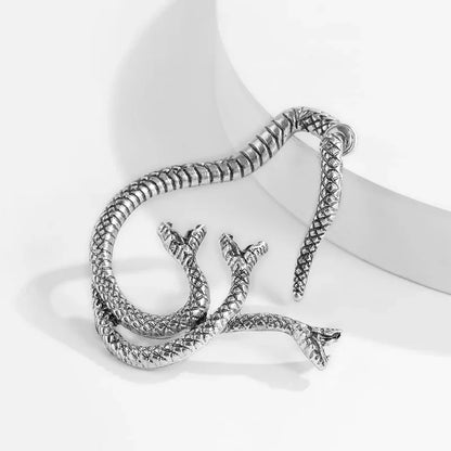 Nyvele Vintage Snake Cuff Earrings Gothic Punk Stud Jewelry