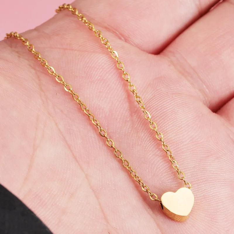 Nyvele Minimalist Love Necklace – Summer Beach Jewelry for Women