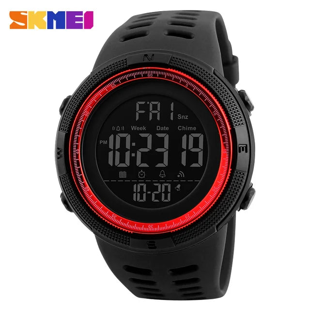 Nyvele 1251 Men’s Digital Sports Watch – Waterproof & Multi-Function