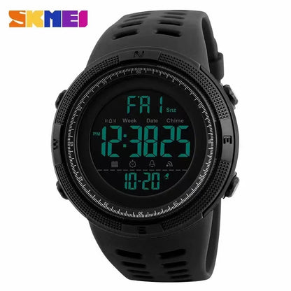 Nyvele 1251 Men’s Digital Sports Watch – Waterproof & Multi-Function