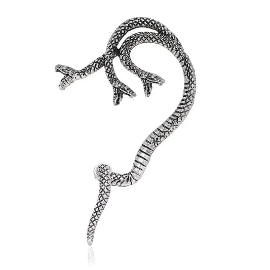 Nyvele Vintage Snake Cuff Earrings Gothic Punk Stud Jewelry
