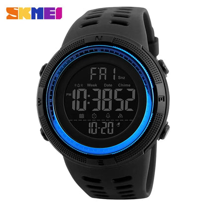 Nyvele 1251 Men’s Digital Sports Watch – Waterproof & Multi-Function