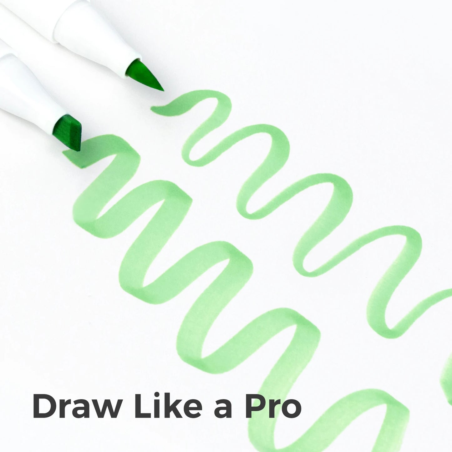 Nyvele - Conjunto Profissional  de Marcadores Ohuhu Honolulu para Desenho