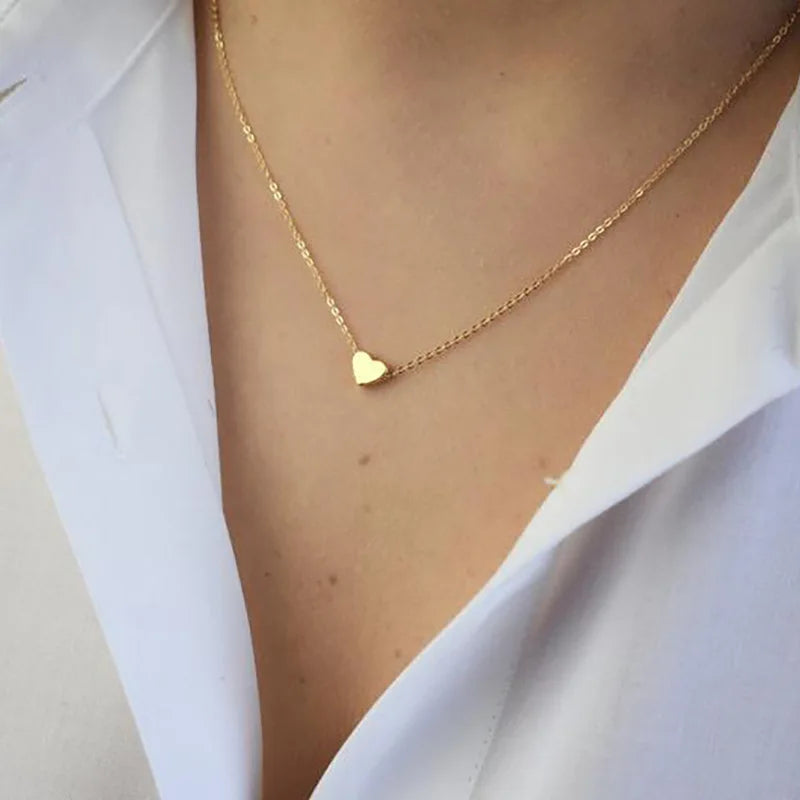 Nyvele Minimalist Love Necklace – Summer Beach Jewelry for Women