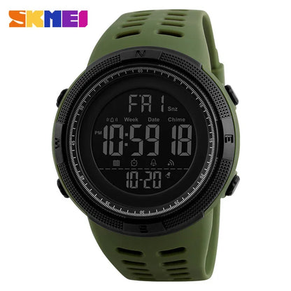 Nyvele 1251 Men’s Digital Sports Watch – Waterproof & Multi-Function